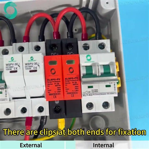 WSDB-PV3/3 IP65 waterproof PV Panel Array 3-in-3-out 500V Solar DC combiner box