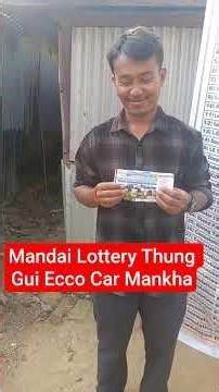 Mandai Lottery Gift Coupon Thung Gui Ecco Car Mankha