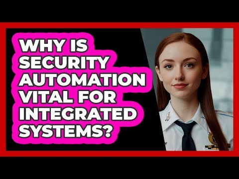 Why Is Security Automation Vital For Integrated Systems? - SecurityFirstCorp.com