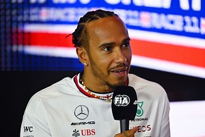 Lewis Hamilton remains tight-lipped on his involvement with the Brad Pitt starrer movie