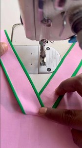 Neck sewing techniques with easy method #shorts