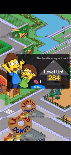 Simpsons Tapped Out: Level 284 #thesimpsons #tappedout #levelup #thesimpsonstappedout #simpsons