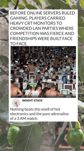 The Golden Era of Gaming: When LAN Parties Ruled the World 🎮 #retro #gaming