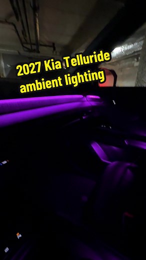 2027 Kia Telluride Ambient Lighting Review