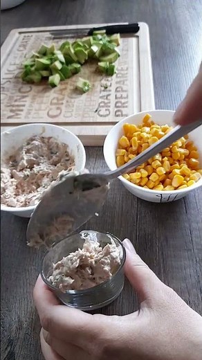 verrine avocat-thon facile et rapide