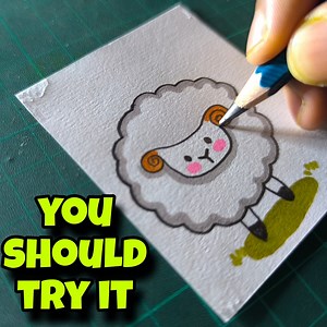 How to draw a sheep | All About Art