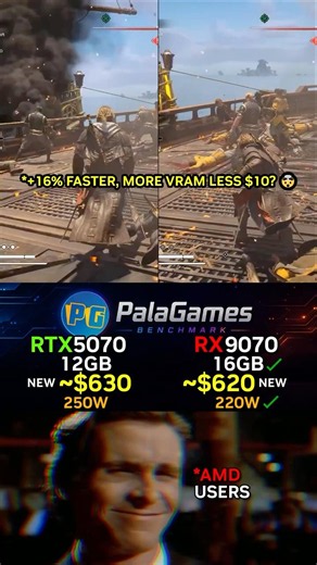 RTX 5070 vs RX 9070 — WORTH THE $10 DIFFERENCE 🤔 AC Black Flag Resynced Test