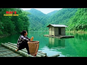 Build Floating Home Foundation & Floor – Small Section DIY Mai’s Floating Home