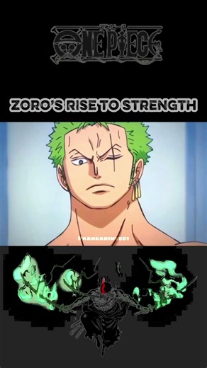 🗿 Zoro’s Training🦾 Journey#zoro #onepiece