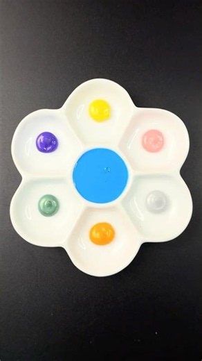 💙 Cyan vs Pearlescent Light – Which Color Wins? #shorts #colormixing