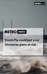 4K views · 27 reactions | Storm Pia is hitting the UK hard today - and it could put your Christmas plans at risk We’ve been told to expect travel disruptions as some areas could be hit by 80mph winds And it’s all happening right when people are heading home for Christmas. Typical | Metro | Facebook