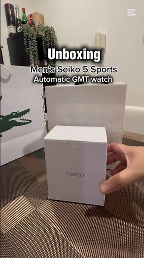 the new ⌚️ Seiko 5 Sports Men’s Automatic GMT watch #seikoautomatic #seiko5sports #seikowatchformen