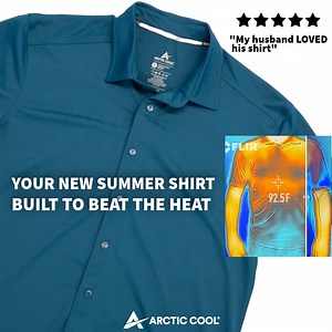 Say goodbye to clingy, sweat-trapping shirts. Our instant-cooling fabric and sun-blocking power keep your body temp in check — so you can stay focused, confident, and comfortable in the heat. | Arctic Cool
