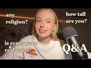 ASMR Q&A - answering your questions (whispered) 💋