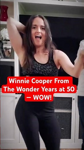 Winnie Cooper From The Wonder Years at 50…Wow! #women #womenover50 #shorts