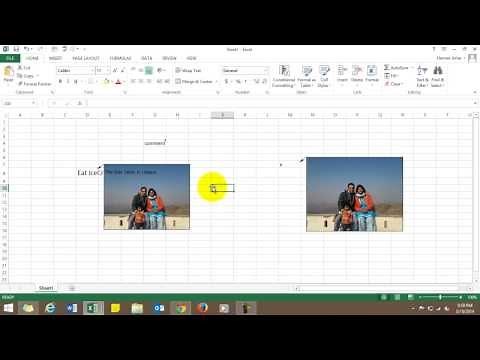 Insert Picture in Comment In Excel