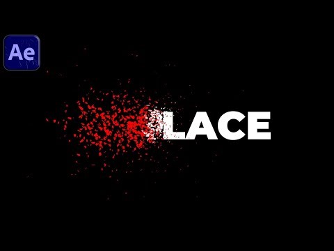 Particle Text Disintegration Animation in After Effects - After Effects - No Plugins Used