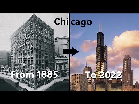 Chicago Skyline Evolution