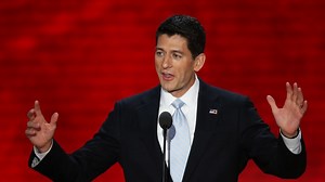 Paul Ryan takes center stage