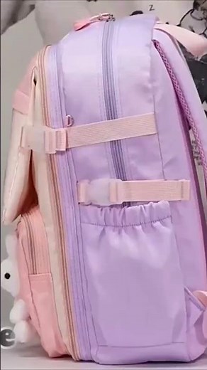 Soft Pastel Bunny School Bag 🐰 | Cute & Stylish Backpack for Girls | Best School Bag for 9–13 Years