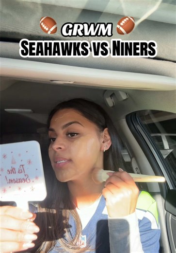 GRWM Makeup Routine for Seattle Seahawks Fans