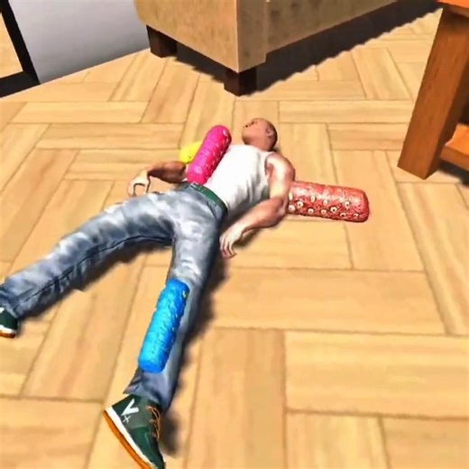 😱 4 Meat Monsters Tied a Boy! 🌳💥 Franklin's Epic Bomb Train Revenge – #ibd3d #gaming #shorts #gta