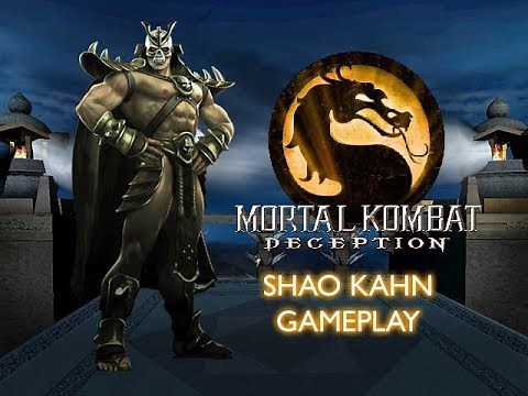 Mortal Kombat: Deception - Shao Kahn Gameplay [720p60]