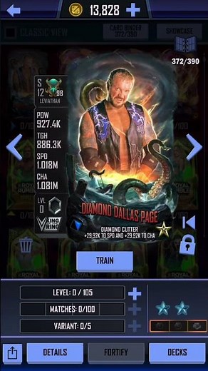 Perfect Pro Leviathan Diamond Dallas Page #wwesupercard