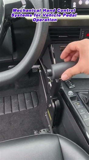 Mechanical Hand Control Systems for Vehicle Pedal Operation