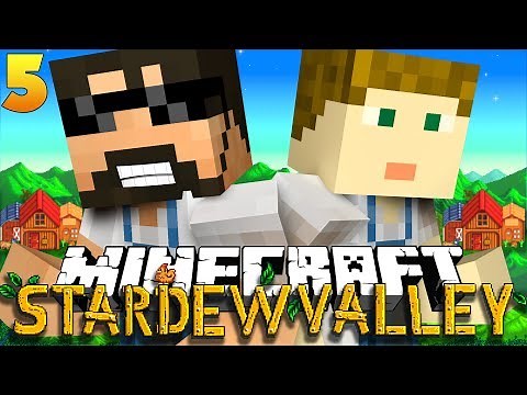 THERE ARE CHICKENS ON OUR HEADS! in Minecraft: STARDEW VALLEY