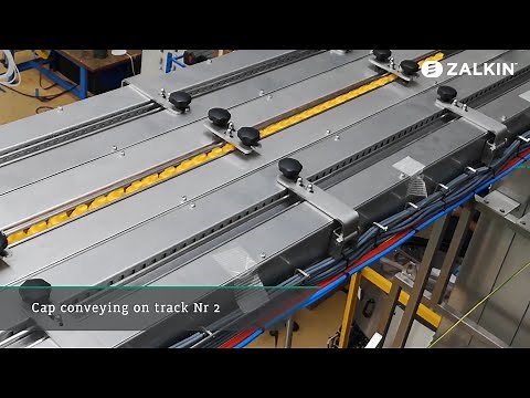 Cap Handling Equipment for multiple closures in one complete solution