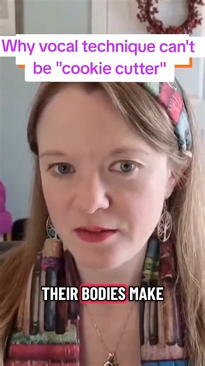 Classical vocal technique can't be "one size fits all." As specific as the sound is and as narrow as the parameters are for doing this kind of singing sustainably, every body is different, and different techniques are going to serve and manifest in each student differently. Rather than simply telling a student to do something, voice teachers should be helping students uncover and understand their instruments' current patterns, and how those patterns might be changed or maximized to produce a cla