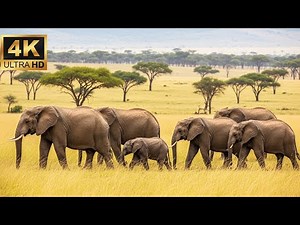 Amazing Wildlife 4K - Nature Documentary Film with Peace of mind Music. #ANIMALS