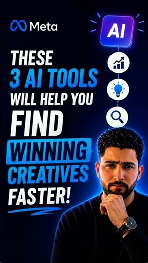 3 AI Tools That Help You Find Winning Creatives Fast 🚀
