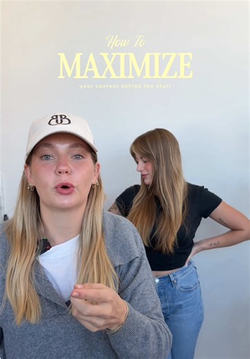 MAJOR CONTENT HACK ALERT ‼️ Getting content behind the chair can be stressful and feel unattainable, with this hack your life just got easier. 🤌🏼 ##contenthack##hairstylistoftiktok##hairstylistcontent##hairstylistlifestyle##contentcreatortips