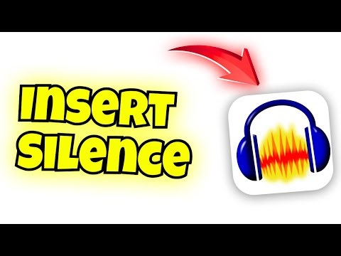 insert silence in audacity