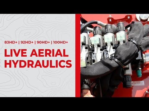 CMC 83/92/90/100HD+ Live Aerial Hydraulics