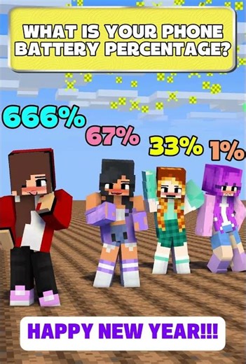 gomy gomy who will win aphmau happy new year | MINECRAFT ANIMATION #shorts