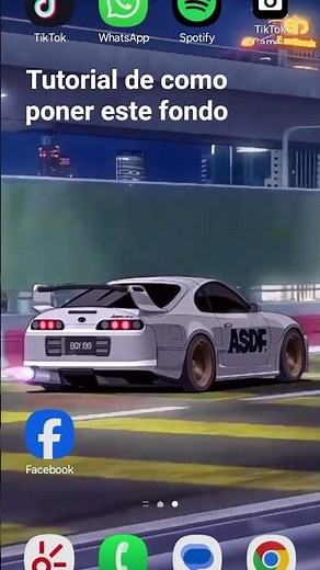tutorial de como poner este fondo de pantalla #automobile #edit