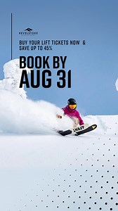 Looking for your next powder-filled getaway? 🇨🇦 Revelstoke is North America’s best-kept secret — with over 34 feet of snowfall, the most vertical on the continent, and a true mountain town vibe. Book by August 31 and save up to 45% on lift tickets, lodging, rentals & more. | Revelstoke Mountain Resort