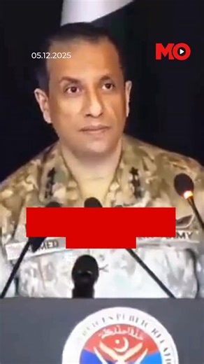 Mo | A video clip from a press conference has gone viral, showing Pakistan Army’s media chief Lt. Gen. Ahmed Sharif Chaudhry allegedly winking... | Instagram