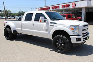 Here's a closer look at the custom F350 Dually from yesterday! This is one bad ride and one of Patterson Truck Stops latest builds. Click the video to take a look inside and out. #BuildFordTough #aintnomallcrawler | Patterson Nissan