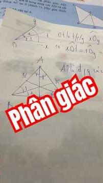 8th grade geometry: Triangle angle bisector - quick, concise and easy to understand #shorts