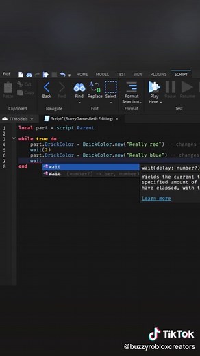Roblox Studio Coding Tutorial: Variables & Loops