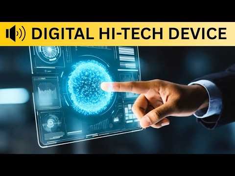 Digital Hi-Tech Device – Futuristic Electronic Sound Effects for Technology, Data & Sci-Fi Scenes