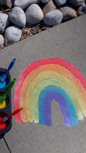 SIDEWALK CHALK PAINT 🎨 🌈🤩Making your own sidewalk chalk paint is easy - and a perfect use for all of the little bits and pieces that are too hard to draw with! 🙌. Follow me @bestideasforkids for more fun crafts and activities! 🌈 Ingredients* 2 tbsp cornstarch* 2 tbsp water If not painting well enough, add 1 extra tablespoon of water and mix in* 1/2 tbsp sidewalk chalk Or 1/2 a piece of chalk Add 2 tablespoons of cornstarch into a measuring cup.Add 2 tablespoons of water into the cup and mix