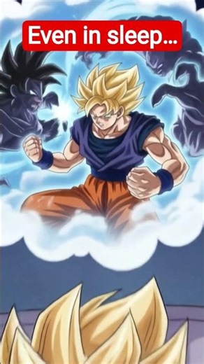 Rest Day Training | #DragonBallZ #DBZMemes #AnimeShorts #DreamScreenAI #animation #goku #anime