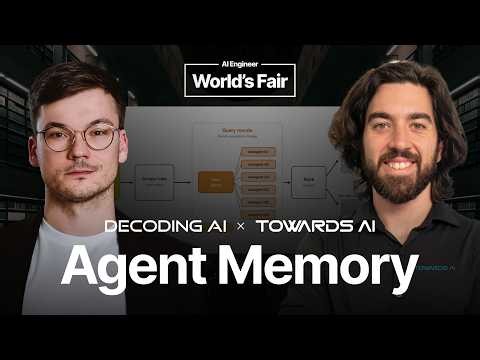 Turn 10,994 Notes Into Memory - Paul Iusztin, Decoding AI & Louis-François Bouchard, Towards AI