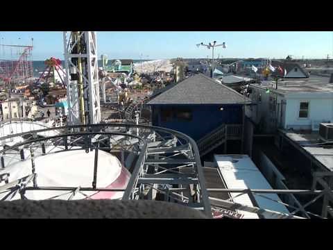 Mighty Mouse Roller Coaster POV Funtown Pier Seaside Heights New Jersey Shore