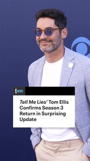 It’s almost time to untangle another web of lies. 👀 Tom Ellis, who portrays professor Oliver in the Hulu series, shares insight about his return to the show’s third season at the link in bio.